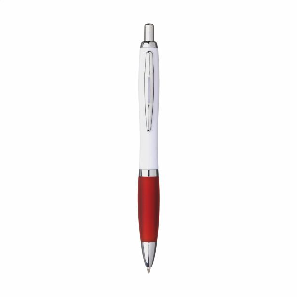 Athos Trans RCS Recycled ABS Kugelschreiber - rot Athos Trans RCS Recycled ABS Kugelschreiber - rot