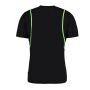 Cooltex® T-Shirt, Black/Lime Green, S, Kustom Kit