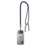 Crossbody, trendy duotone lanyard telefoonhouder van polyester Crossbody, trendy duotone lanyard telefoonhouder van polyester