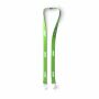 Polyester Pantone-gematchte zeefdruk keycord met 2 clips