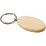 Houten sleutelhanger Katherine bruin