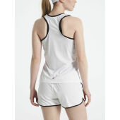 Pro Control Impact singlet wmn white/black xxl