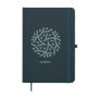ARCOLOOP - A5 gerecycled PU notitieboek - Marineblauw
