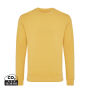 IQONIQ Zion gerecycled katoen sweater, ochre yellow (L)