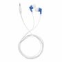 Oortelefoon MUSIC blauw