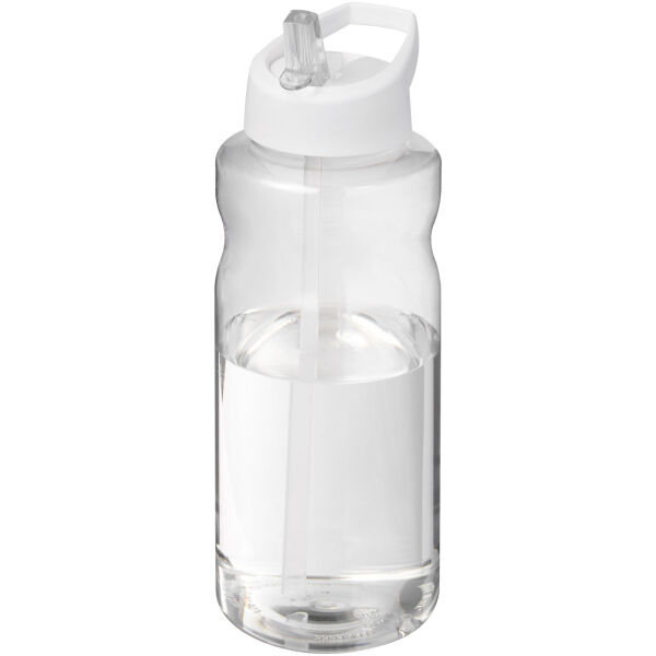H2O Active® Big Base 1 l drinkfles met tuitdeksel - Wit