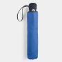 Stormvaste, automatisch te openen- en sluiten, uit 3 secties bestaande opvouwbare paraplu BORA blauw