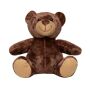 Plush bear Siggi - dark brown