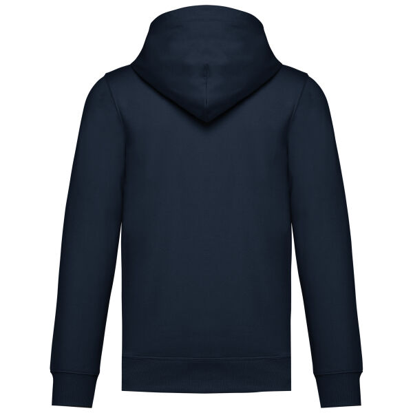 Gerecycleerde sweater met capuchon uniseks Navy XL