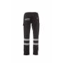 Worker Winter Reflex total black XS