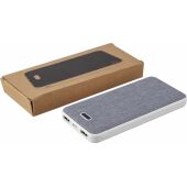 Gerecyclede ABS powerbank Tovi wit