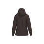 Eco damessweater met capuchon Chocolate XS