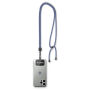 Crossbody, trendy duotone lanyard telefoonhouder van polyester Crossbody, trendy duotone lanyard telefoonhouder van polyester