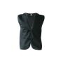IDENTIFICATION VEST "LEIPZIG, BLACK, L, KORNTEX