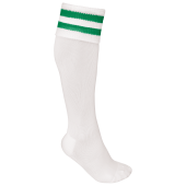 White / Sporty Kelly Green