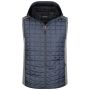 Men's Knitted Hybrid Vest light melange/anthracite melange M Men's Knitted Hybrid Vest light melange/anthracite melange M