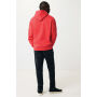 IQONIQ Yoho gerecycled katoen relaxed hoodie, luscious red (S)