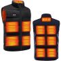 SCX.design G01 verwarmde bodywarmer met powerbank - Zwart - XXL SCX.design G01 verwarmde bodywarmer met powerbank - Zwart - XXL