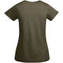 Breda biologisch katoenen dames T-shirt met korte mouwen - Militar Green - S