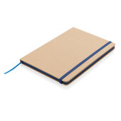 A5 kraft notitieboek, blauw