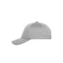 6 Panel Sports Cap grey one size