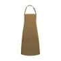 Bib Apron Basic with Pocket - Camel - One Size