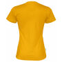 Cottover Gots T-shirt V-neck Lady yellow S Cottover Gots T-shirt V-neck Lady yellow S