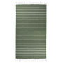 T1-Hamsultan Hamam Sultan Towel - Olive Green/White