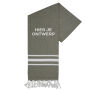 Oxious - Vibe Hammamdoek Witte Strepen - Khaki