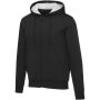 Natron sherpahoodie met volledige rits - Zwart - XS
