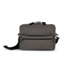 Gerecycleerde laptoptas Light Titanium One Size