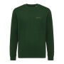 IQONIQ Etosha lichtgewicht gerecycled katoen sweater, forest green (S)