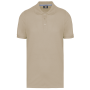 Polo korte mouwen Light Sand M