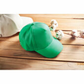 BICCA CAP - Biologische katoenen pet 250g - Groen