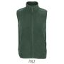 Unisex Factor Zipped Fleece Bodywarmer forest green XS