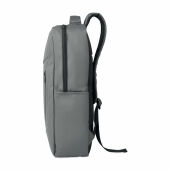METRO - 15" PU RPET laptop rugzak - Steengrijs