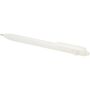 Fidget balpen van gerecycled plastic (zwarte inkt) - Wit