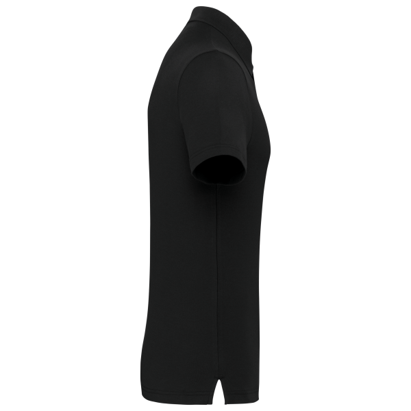 Unisex-Piqué-Polohemd Black 5XL Unisex-Piqué-Polohemd Black 5XL