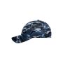 6 Panel Camouflage Cap denim/black one size