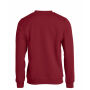 Basic R/N Sweater Burgundy S