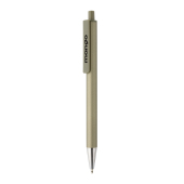 Amisk RCS certificeret genanvendt aluminium pen, grøn