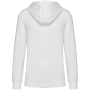 Ecologische uniseks sweater met capuchon French Terry Washed Ivory S
