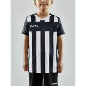 PROGRESS 2.0 STRIPE JERSEY JR BLACK/WHITE 146/152