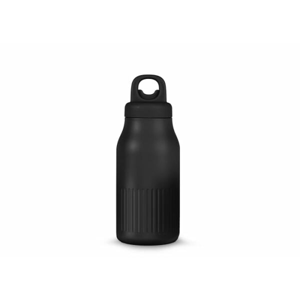 Sagaform Truls stalen fles met handige openklik dop (gerecycled) 500 ml Sagaform Truls stalen fles met handige openklik dop (gerecycled) 500 ml