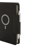Artic Magnetic 10W draadloos oplaadbaar A5-notitieboek, zwart
