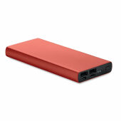POWERFLAT 8 C - 10000 mAh powerbank - Bordeaux
