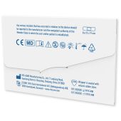 3 stuks pleisters met full colour bedrukte mini papieren envelop - Wit - Waterproof