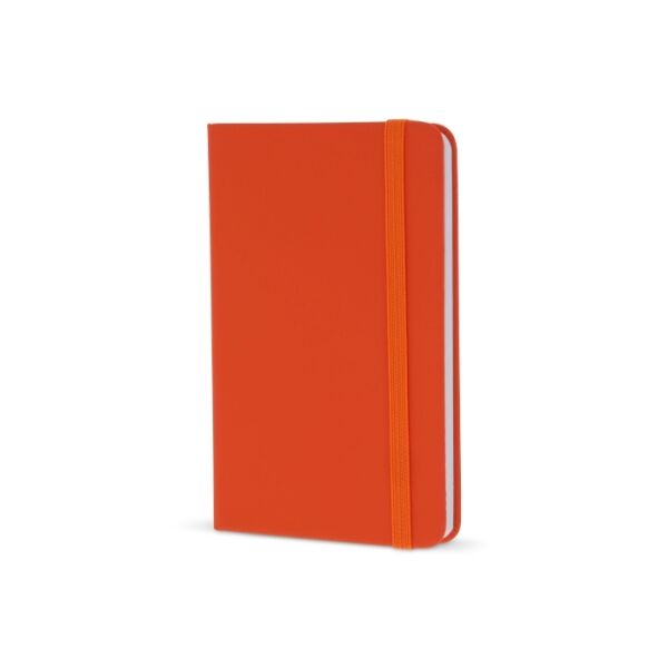 A6-notitieboek van PU met FSC-pagina's - Oranje