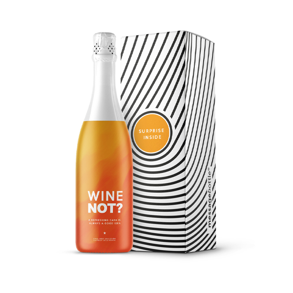 Momentenfles Wine not