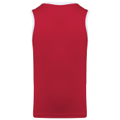 Basketbalshirt voor heren Sporty Red / White 4XL